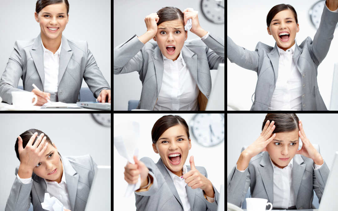 how to be happy in a stressful job