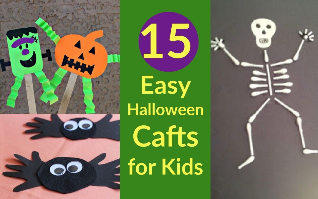 15 Easy Halloween Crafts for Kids