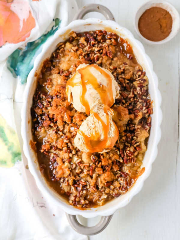 modern apple crisp