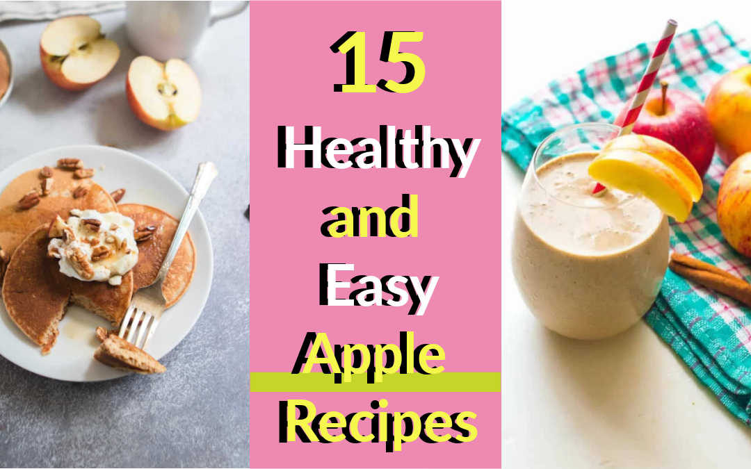 healthy and easy apple recipes